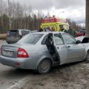 Стало плохо за рулем: в Югре водитель легковушки погиб на месте ДТП