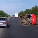 В трагическом ДТП на тюменской трассе разбилась женщина - видео (18+)