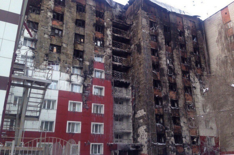 Стало известно, сколько денег уйдет на ремонт сгоревшей тюменской многоэтажки на Олимпийской