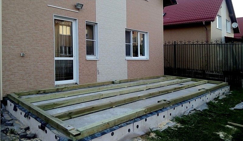 Строительство летней веранды в Колпино СПб - фото 8